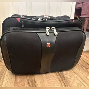 Swiss Gear Black and Laptop Bag with wheels
